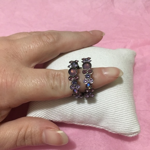 Sorrelli Jewelry - Floral Hoop earrings